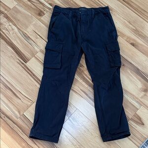 Fat Face Men's Black Cargo Pants